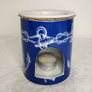 Ceramic Anchor Dip & Butter Warmer Dish